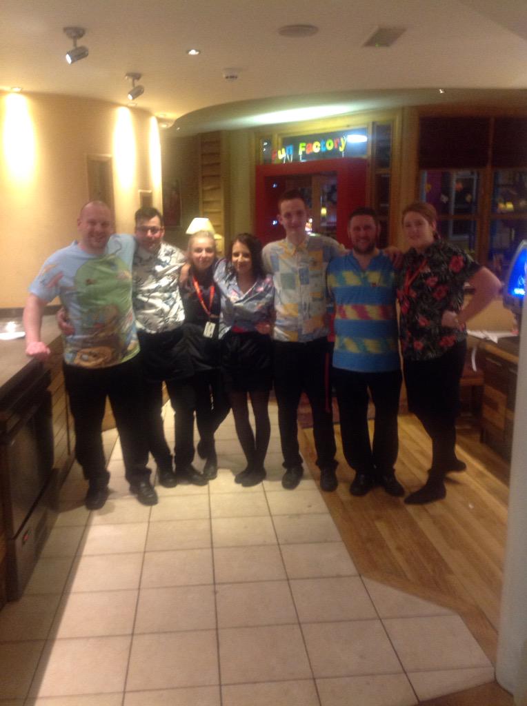 OakenhurstF's tweet photo. Had such fun today doing a bad shirt competition for @GreatOrmondSt made lots for charity @WeAreSUGM @BfNorthEngland http://t.co/V7reVfygEU