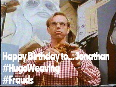 Lord Scummander rtd on X: Happy birthday, Hugo Weaving!