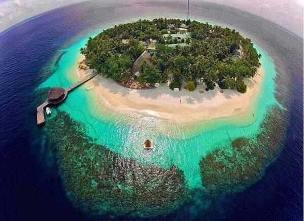 IEarthPictures's tweet image. Paradise Island, Maldives