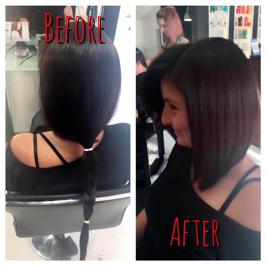 LakinLdr's tweet photo. Before and after !!! Love it! We ❤️ our clients @WellaPro @WellaProSA @WellaEducation @WellaSP_SA LDR Salon ❤️s WELLA http://t.co/F7AHRENHys