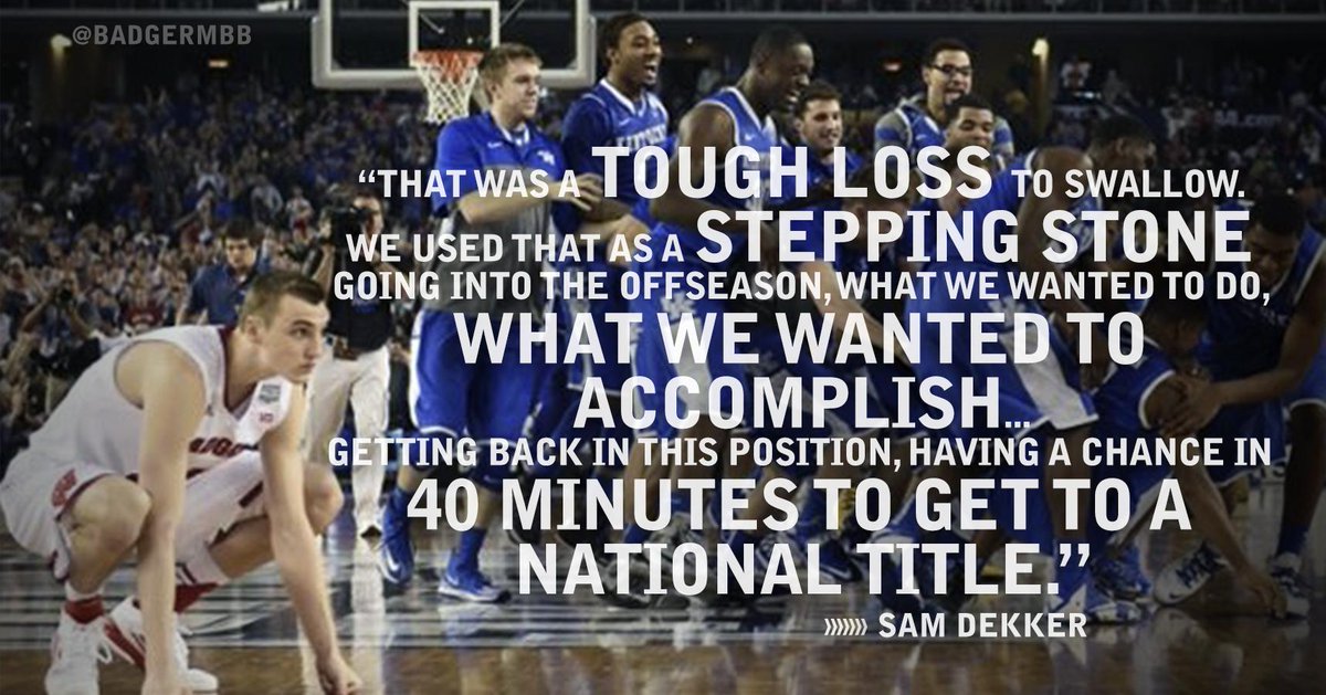 BadgerMBB's tweet image. The #Badgers worked to get back.
Tonight, they can #MakeEmBelieve.