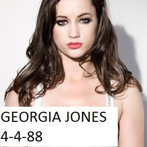 Happy Birthday Georgia Jones 4-4-88 