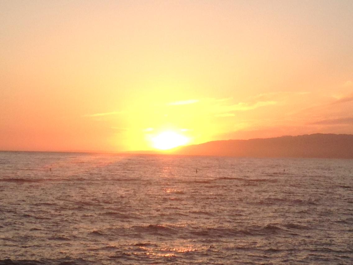 FarrowAngela's tweet image. Santa Monica sunset @paulefarrow @Corie_NCFC #happydays