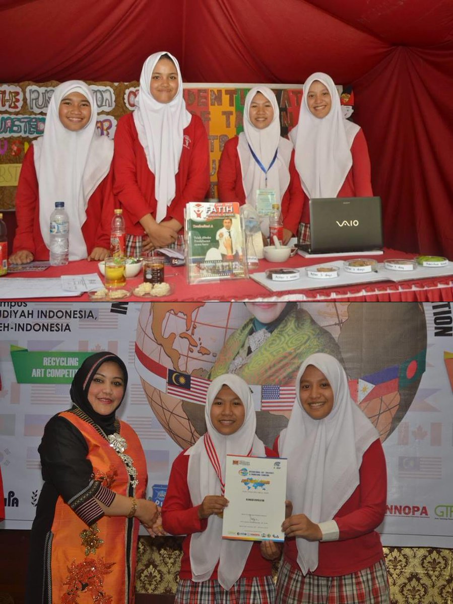 OSISFatihPutri's tweet photo. Sheilla VY &amp; Farah RL with their project: IDENTIFICATION OF TANNIN IN EXTRACT OF ASAM SUNTI USING METHANOL SOLVENT http://t.co/8dz9x4qJb3