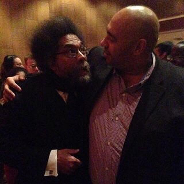johnewetzel's tweet image. That moment when brother @cornelwest finds out ur the head of a big #prisonsystem - @chadlassiter #gamechangers #noBS