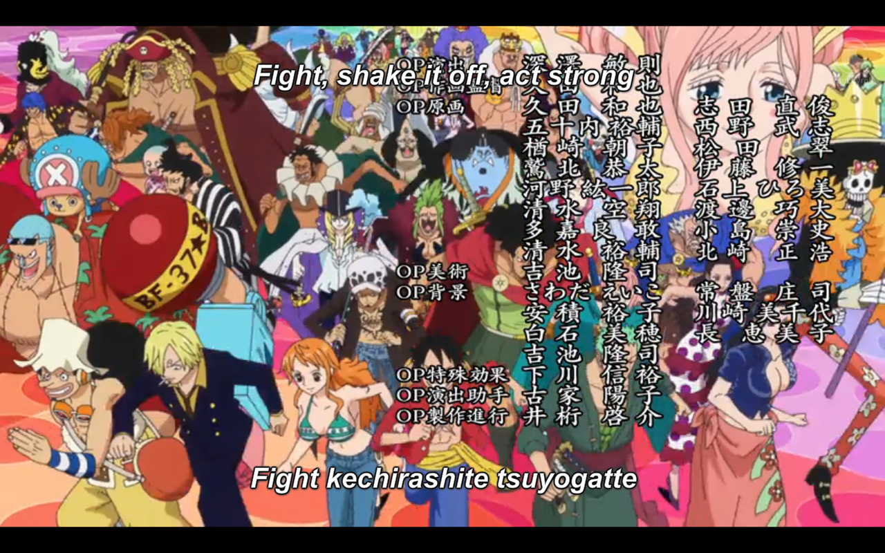 One Piece Reddit Di Twitter What Did You Guys Think Of One Piece Opening 18 Hard Knock Days Http T Co Smwq98o3ue Twitter