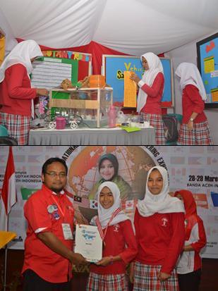 OSISFatihPutri's tweet photo. @anizanazam &amp; @Cindyalfird with their project: VEHICLE SAFETY SYSTEMS IMPLEMENTED ON A LEGO CAR http://t.co/SiinSD94Tl