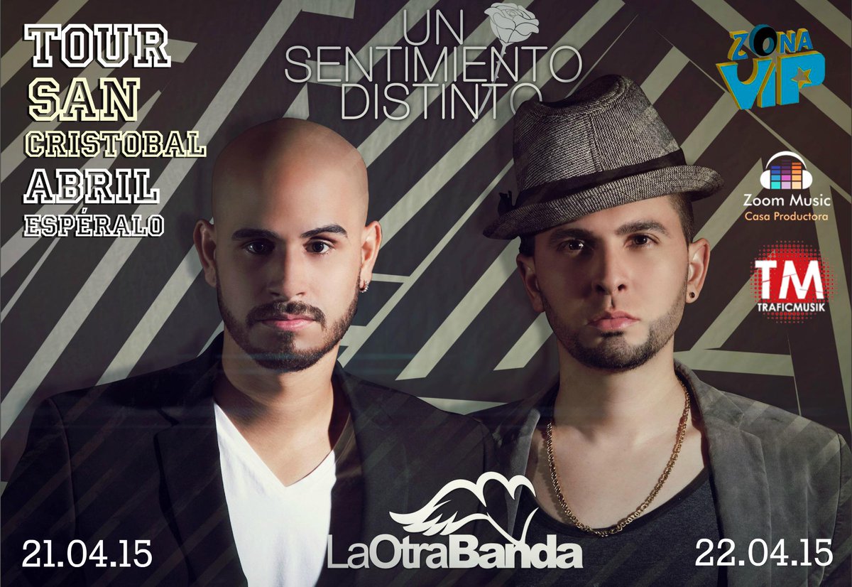 MariRamirz's tweet photo. Ya puedes pedir en @lvrumba105fm y @sonido973 el tema #UnSentimientoDistinto de @LaOtraBanda_ #TUSD RT http://t.co/oTCggGmiZ9