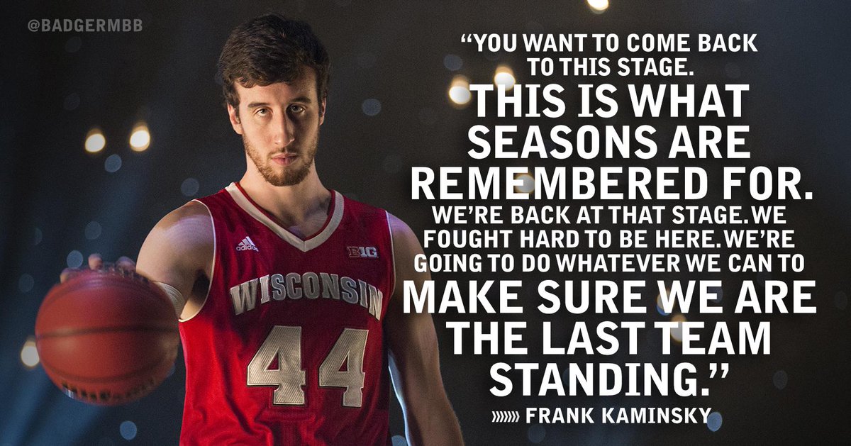 BadgerMBB's tweet image. "This is what seasons are remembered for." #FinalFour #Badgers