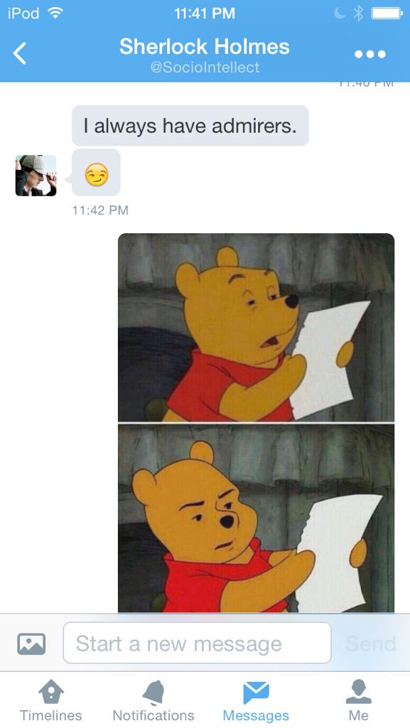 FemJohnlock's tweet image. I can't even properly insult him.