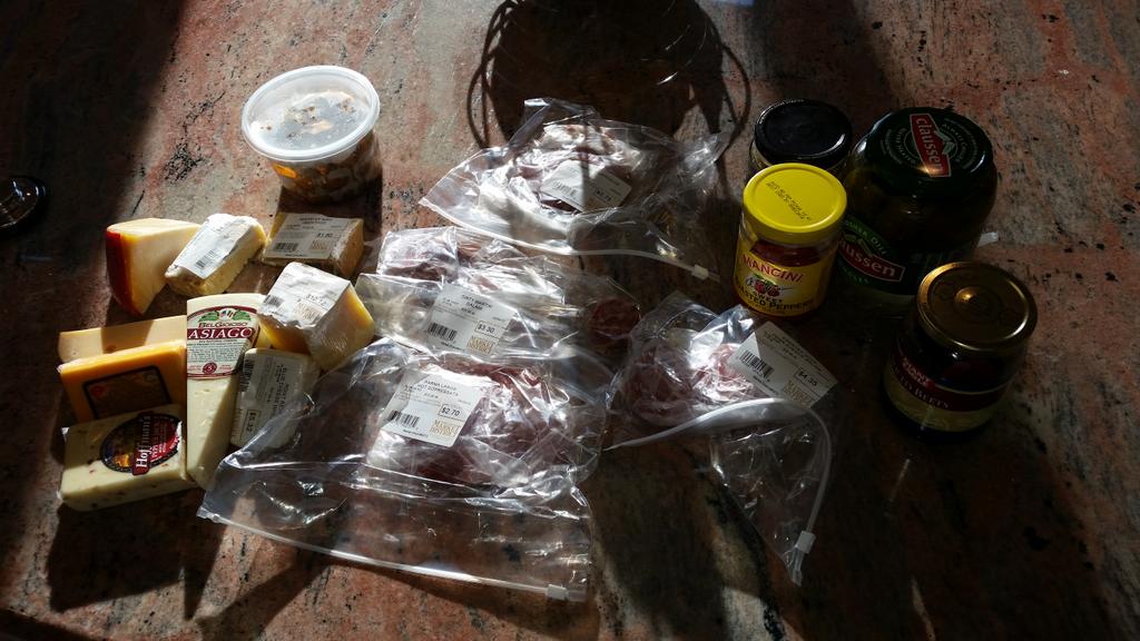Chris_Firman's tweet photo. My contribution to Easter Dinner this year will be a charcuterie board!  Ingredients.... http://t.co/vBMrj80eKE