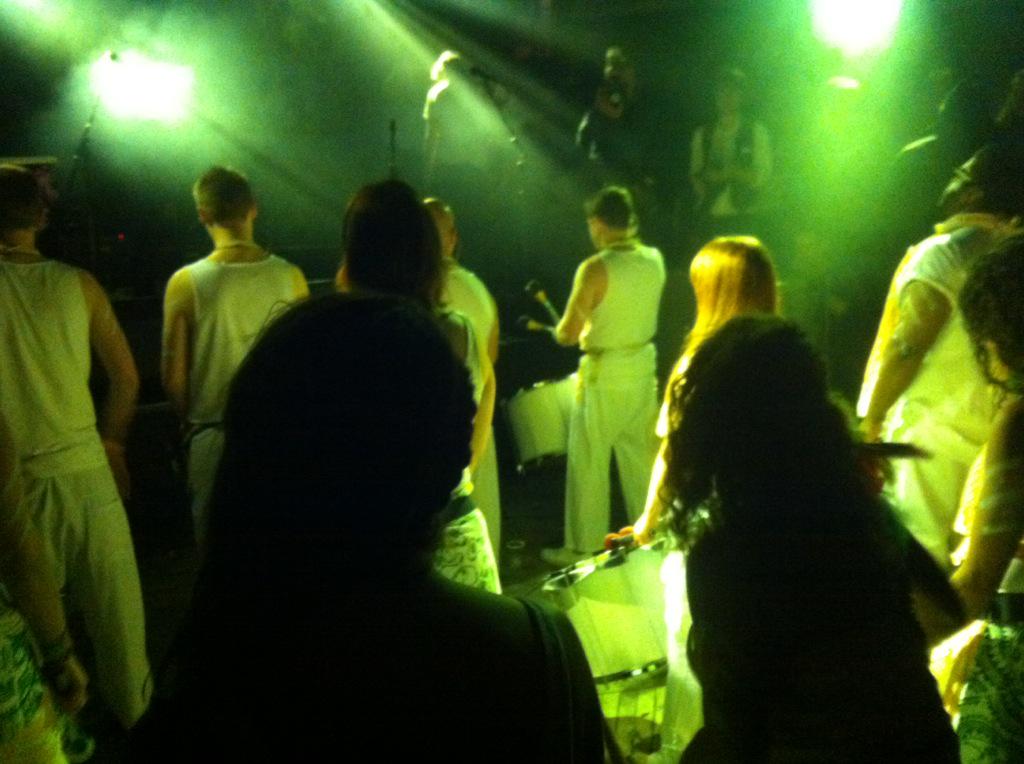LookingGlassLiv's tweet photo. To finish us off here's Brazuca (sp?) phones about to run outta power so see y'all later #GIT15 http://t.co/BAW55xQnsO