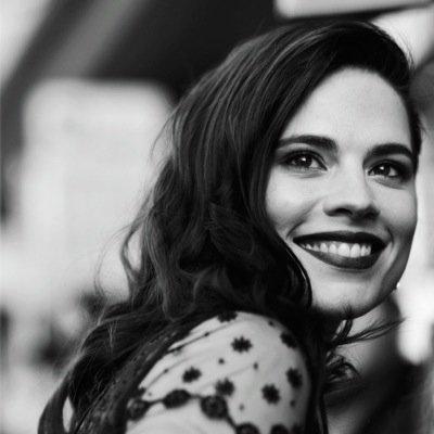 Happy birthday hayley atwell, I love you and peggy carter    