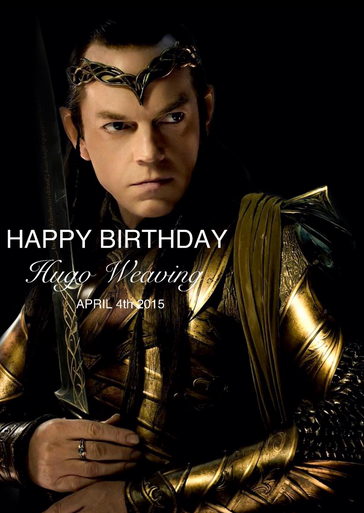 Happy Birthday Hugo Weaving!   