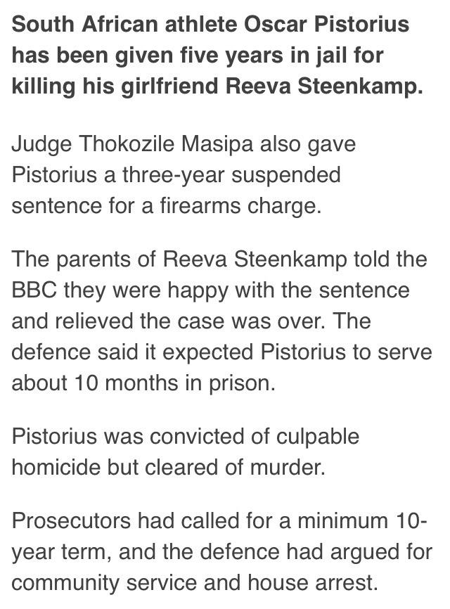 SocioIntellect's tweet image. Roses are red.
Violets are glorious.
Don't try to surprise-
Oscar Pistorius.