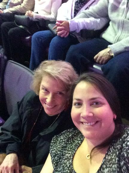 With Mama round 2! #tweetcaroline