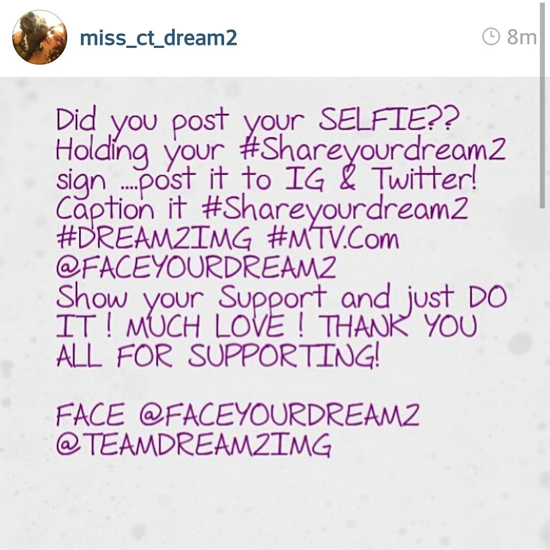 TeamDream2IMG's tweet photo. #SHAREYOURDREAM2 #DREAM2IMG #mtv.com @FACEYOURDREAM2 @ameliaismore #tnm #mtvhits http://t.co/wJpe2dtKGL