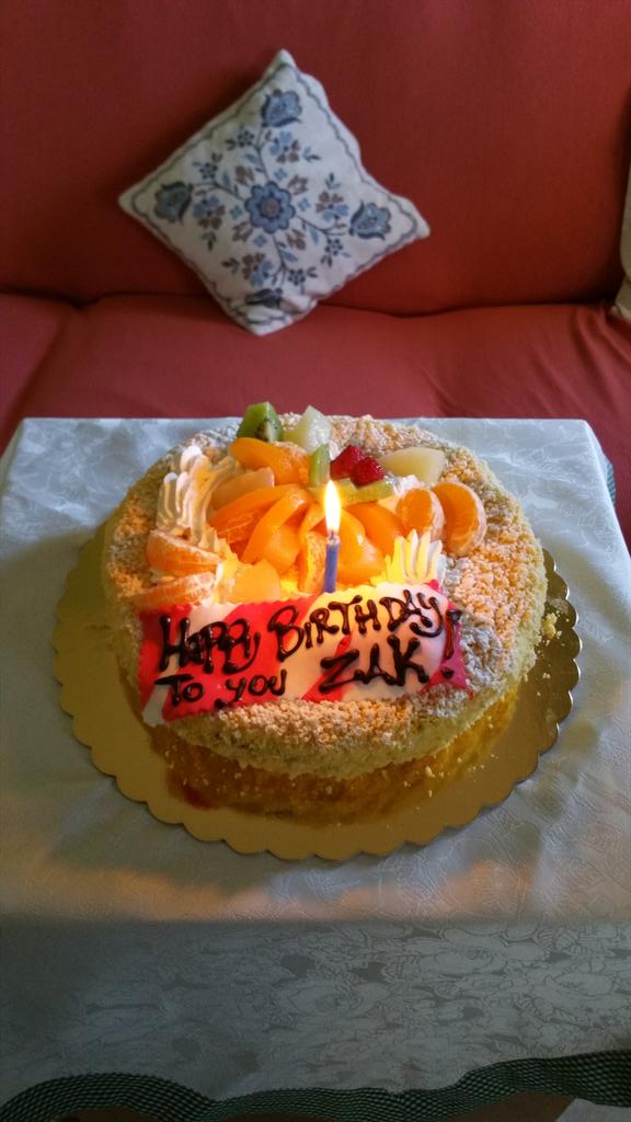  Now  in Italy  is April 5 so happy birthday to you!!!    
