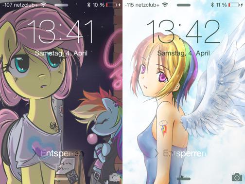 EverfreePony's tweet photo. Can't decide! Help me! Left or right? ._. #MLP #Brony http://t.co/P6AMp1yVVt