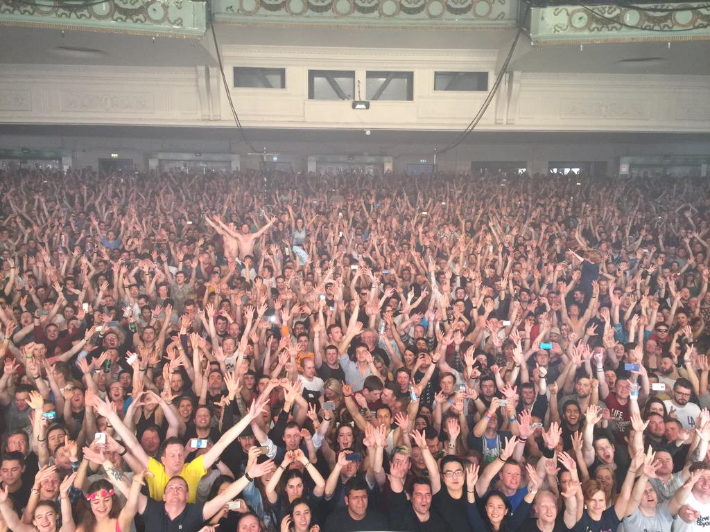 aboveandbeyond's tweet photo. RT “@jonogrant: Brixton Night Two. #emotional http://t.co/qtuFp4OABm” we ❤️ London