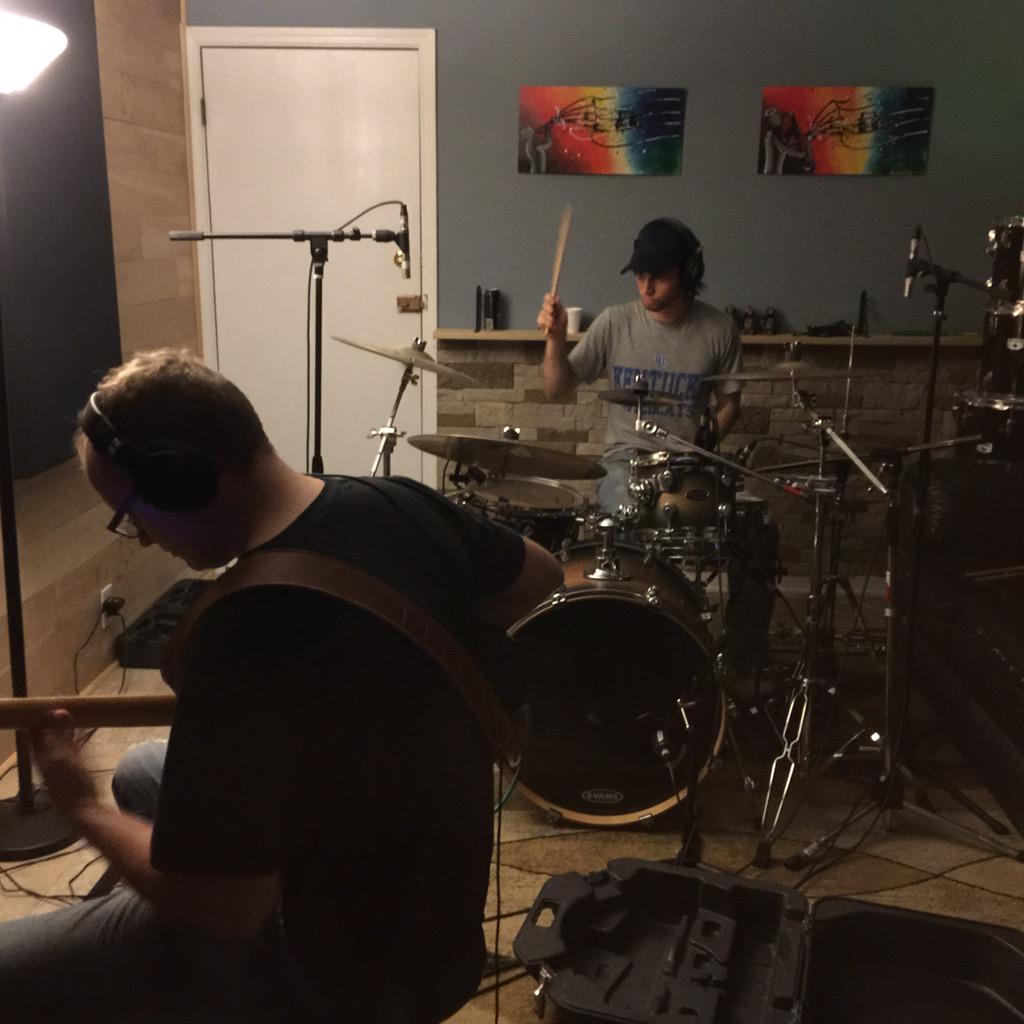 HalfStackStudio's tweet image. Cool session tracking these guys yesterday! 7min jam with 3 tempo &amp;amp; meter changes. #masterclickprogrammer
