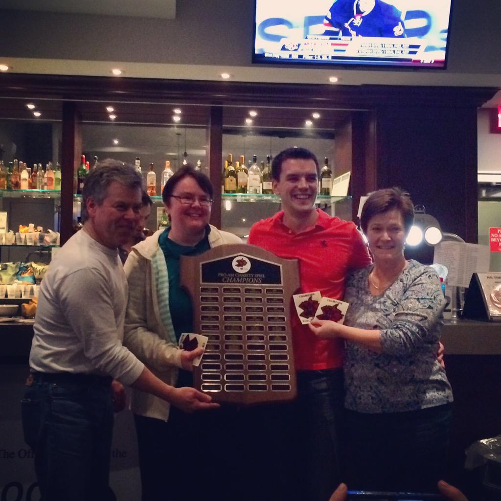 KurlforKids's tweet photo. .@codeymaus &amp; team win the #26thK4K! #newchamps #forthekids #roadto30 http://t.co/hHya2FBgll