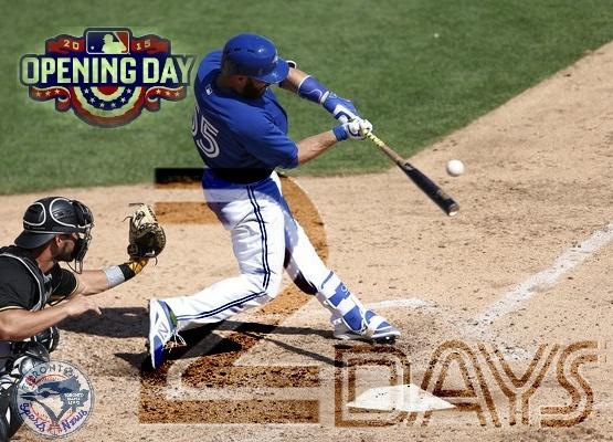 TorSportsNews's tweet photo. #JaysNation 2 more Days till Opening Day!
#ComeTogether #FearTheNorth http://t.co/Dg3KVencuI
