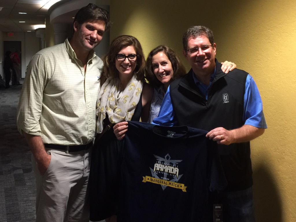CMGregAnderson's tweet photo. What a great night! Armada Win! Way to #SetTheRecordJax http://t.co/MyffnTCFPR