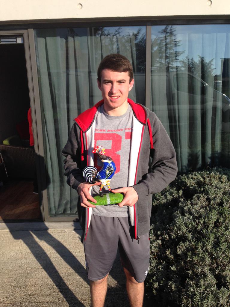 Nice to see <a href="/RGC1404/">RGC1404</a>'s <a href="/Rhun_Williams/">Rhun Williams</a> pick up player of the tournament for the <a href="/WelshRugbyUnion/">Welsh Rugby Union 🏴󠁧󠁢󠁷󠁬󠁳󠁿</a> u18s FIRA champs!