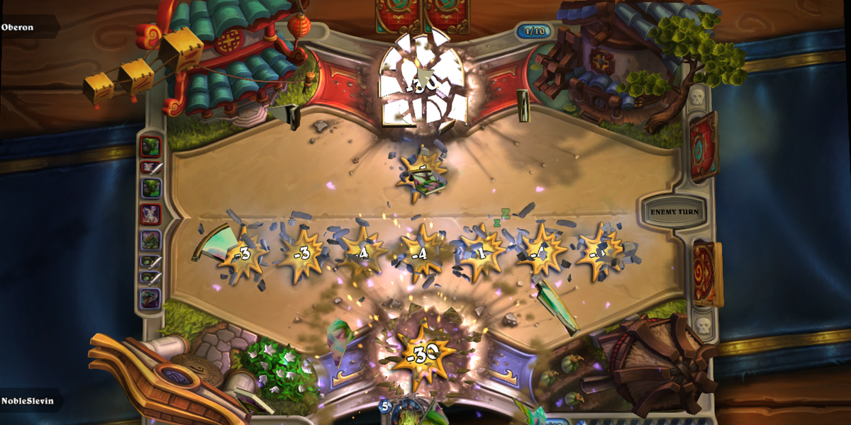 NobleSlevin's tweet image. CONFIRMED: Auchenai Soulpriest + Tree of Life kills literally EVERYONE. #Hearthstone
