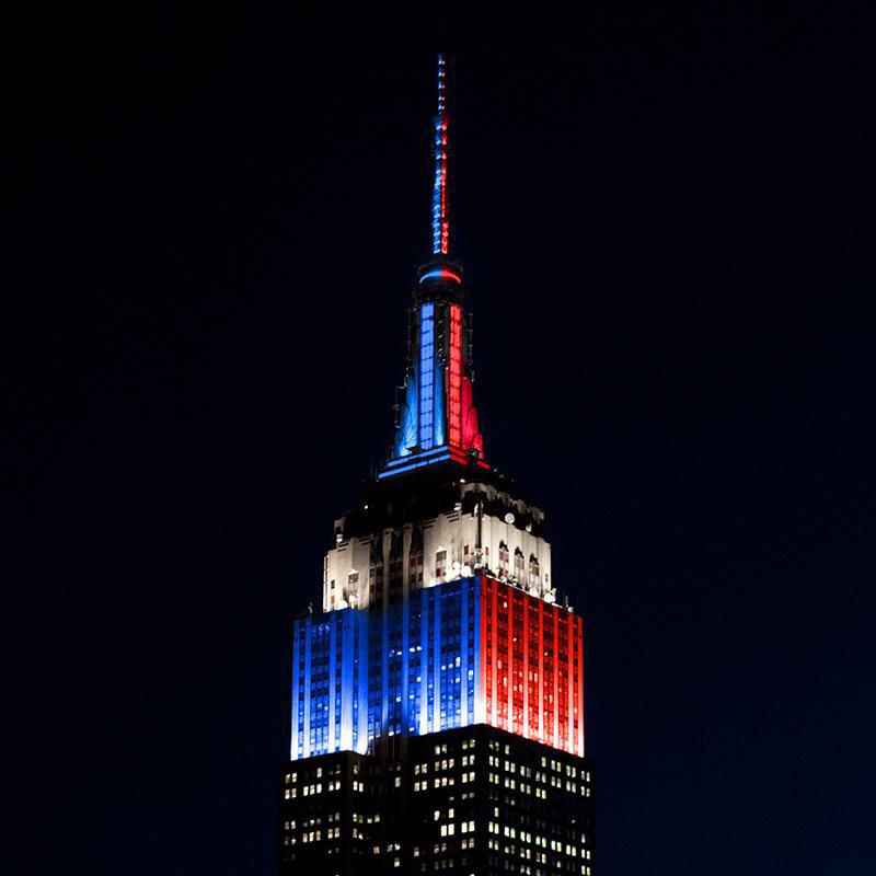 Even the <a href="/EmpireStateBldg/">Empire State Building</a> knows what's up #OnWisconsin #Bucky #NCAAFinals #Wisco #URahRah