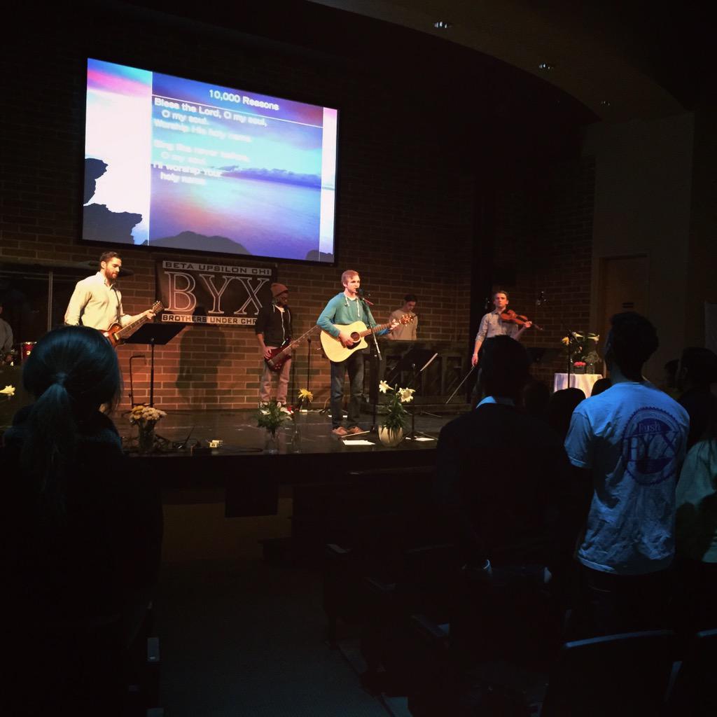 Thanks to everyone who came out to our first #BYX Worship Night! Be on the look out for more next semester!