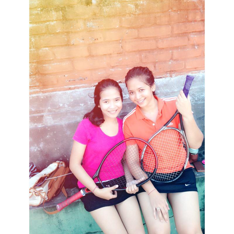 With my sister 😘😘