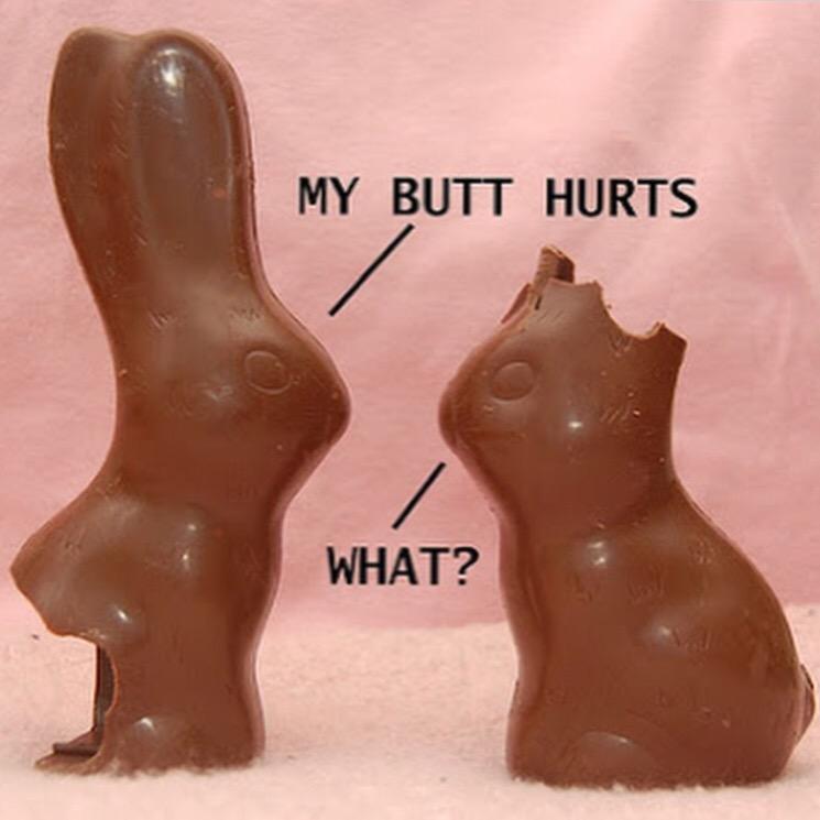 Made me laugh!! Happy #Easter 🐇