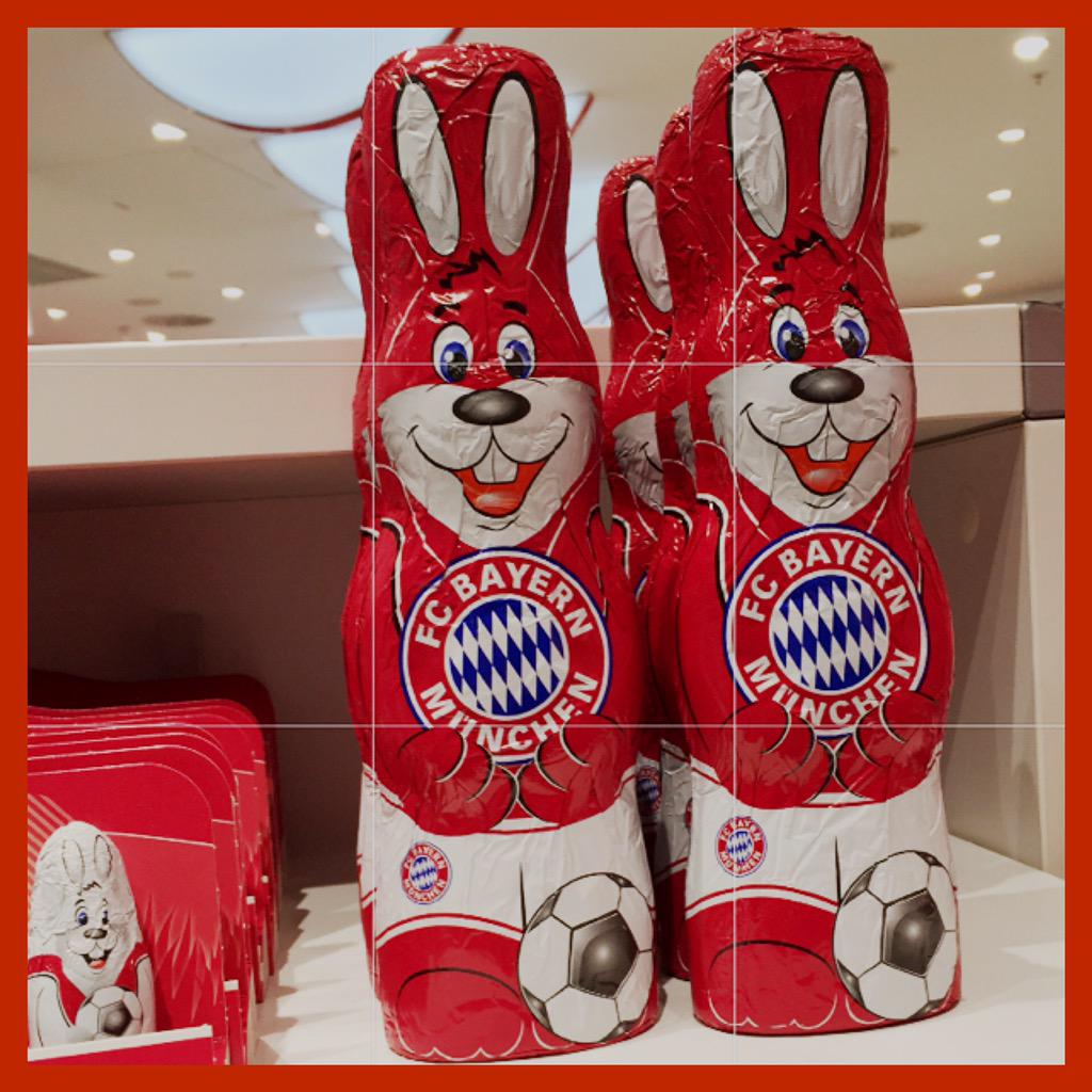 MojitoElFuego's tweet photo. Frohe Ostern, Groß und Klein 🐰🐣 @FCBayern / Happy Easter @FCBayernEN #FCBayern #FCB #Osterhasen #Schokolade http://t.co/FHczC7VeRj