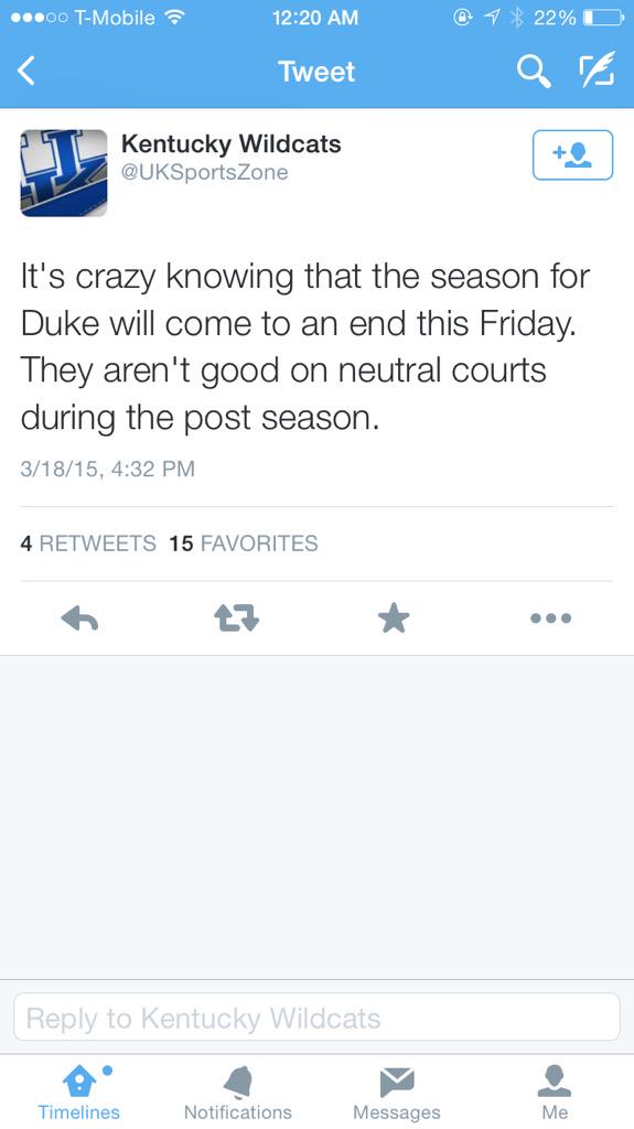 TexansStrosRock's tweet photo. @TheDukeNation @UKSportsZone this is legendary http://t.co/pTXKkBs2mz