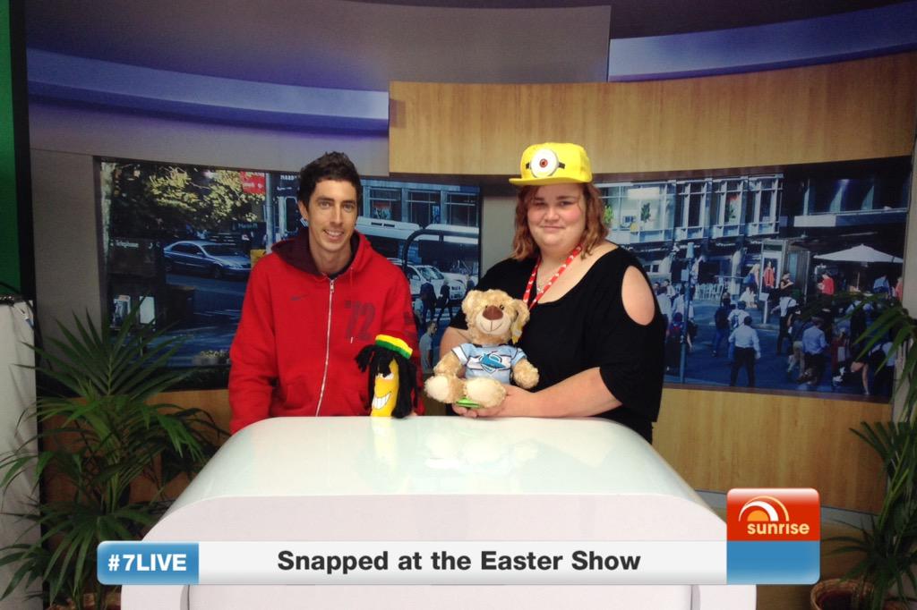 Emma_TheAlien's tweet image. #7live #7news #RoyalEasterShow2015