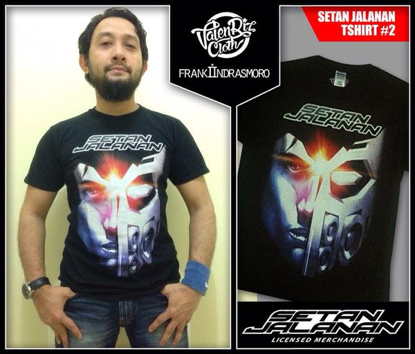 Hubungi FrankStore (SMS: 085715471197). T-shirt #SetanJalanan by Valenriz Cloth. IDR 120K. #EtalaseFrankStore