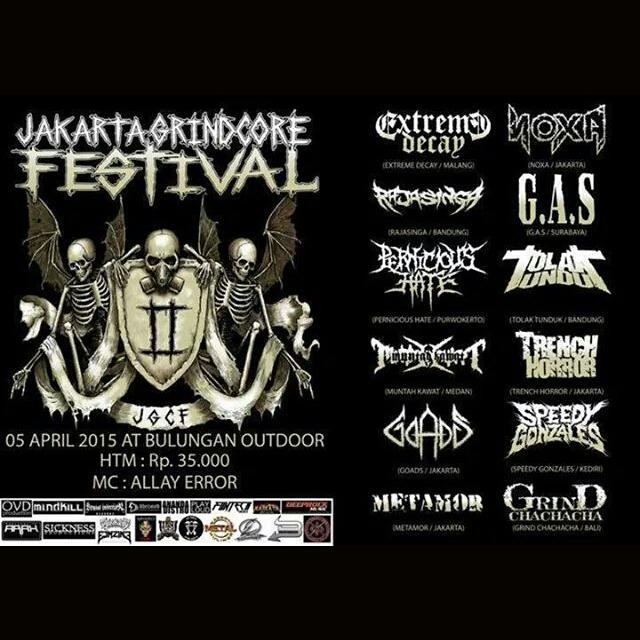 "JAKARTA GRINDCORE FESTIVAL"