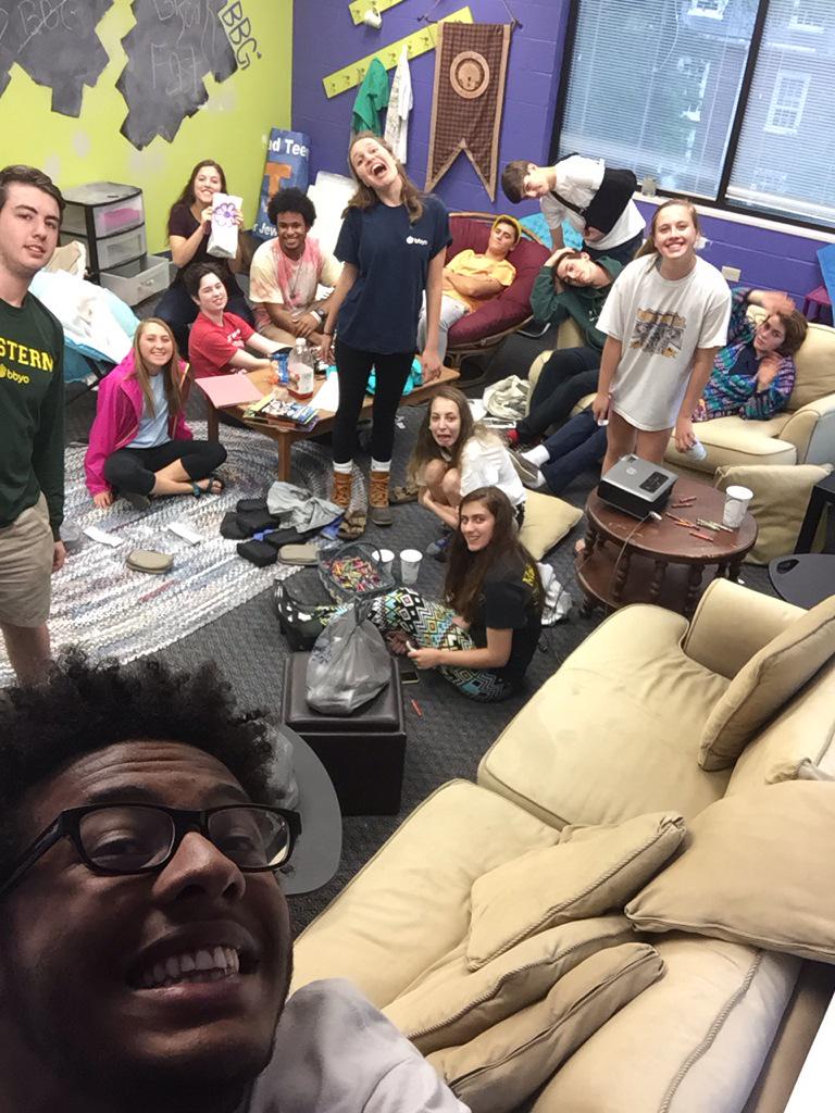 NCCGodol's tweet photo. Winston-Salem BBYO creating goody bags for the children of the Winston-Salem Rescue Mission!! #JServe2015 http://t.co/XeDwRJLfX5