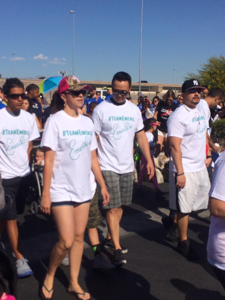 Table10LasVegas's tweet photo. Here we go! #TeamEmeril #AIDSWalkLV2015 http://t.co/aUYXtjsKj6