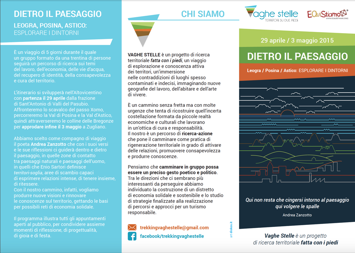 Ecco chi siamo #dietroilpaesaggio #vaghestelle