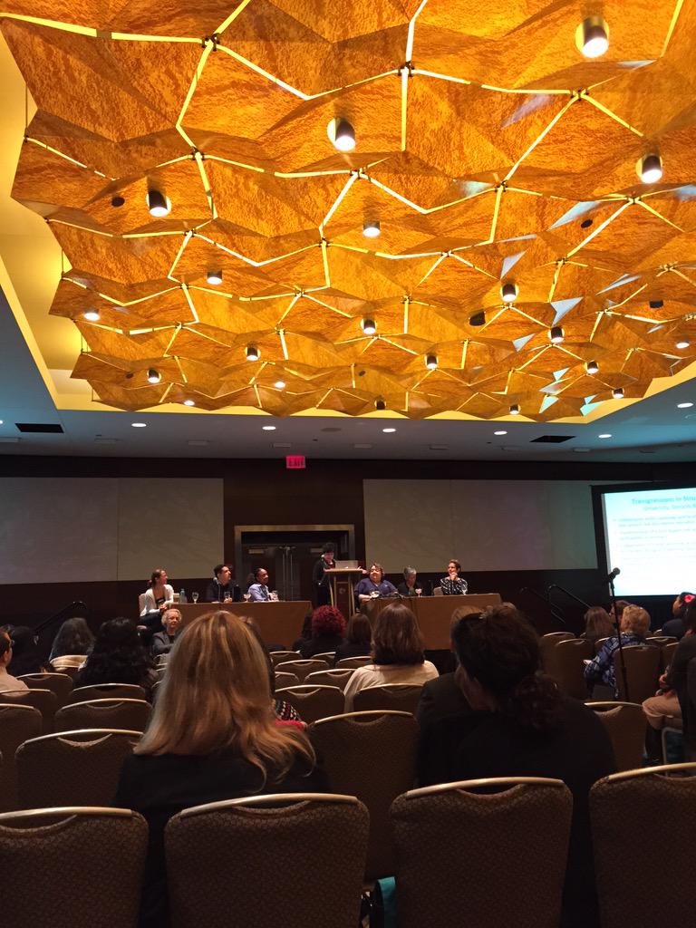 ChrisChangBacon's tweet photo. Students don't have "two languages." #Bilingual learners have one, complex language repatoir -Ofelia Garcia #AERA15 http://t.co/BqZ8ALOGmb