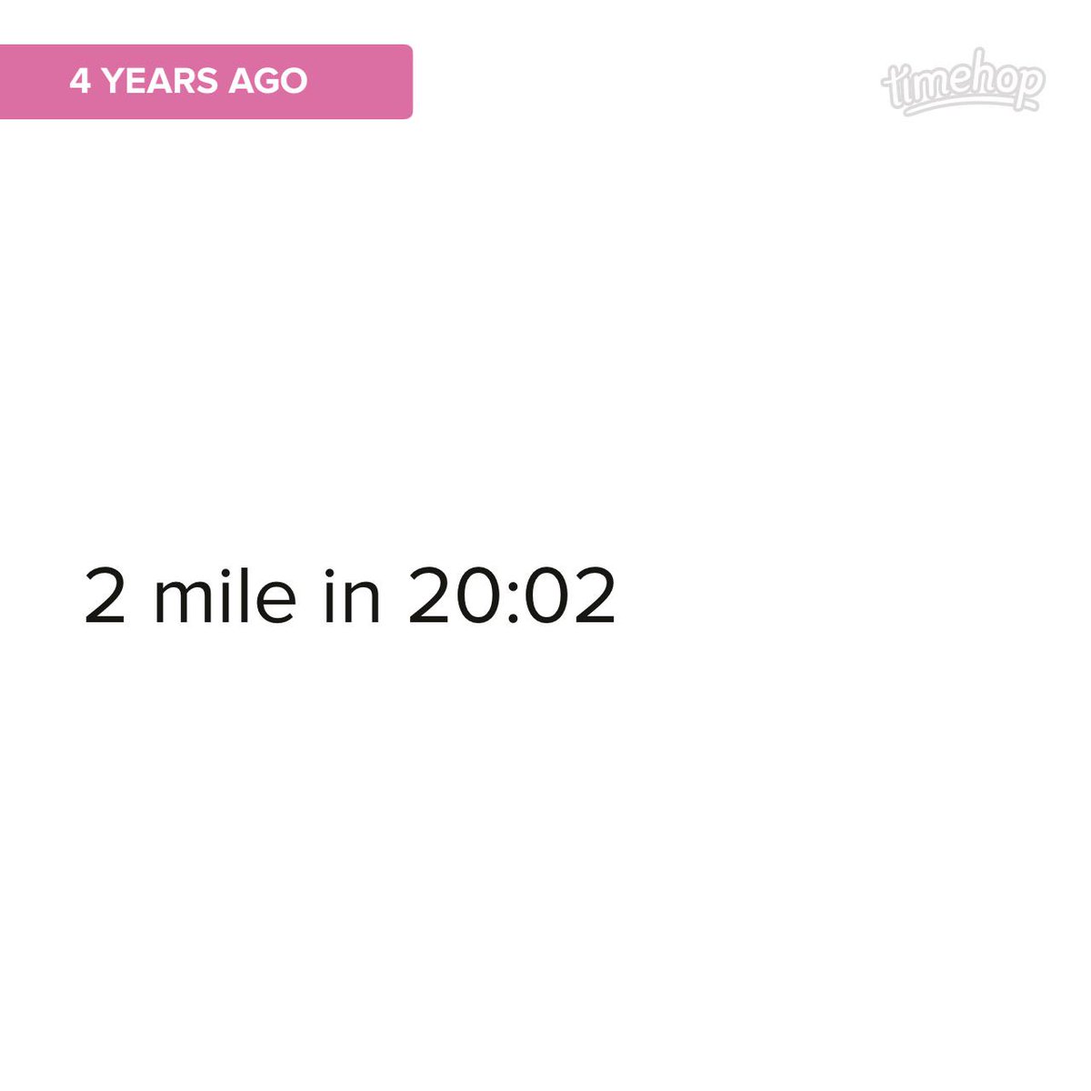 NickStrob's tweet photo. Where it all began. To think, now I drop 3 miles in that amount of time.  http://t.co/sqwNPP29d8 http://t.co/IYc7ALm7SW