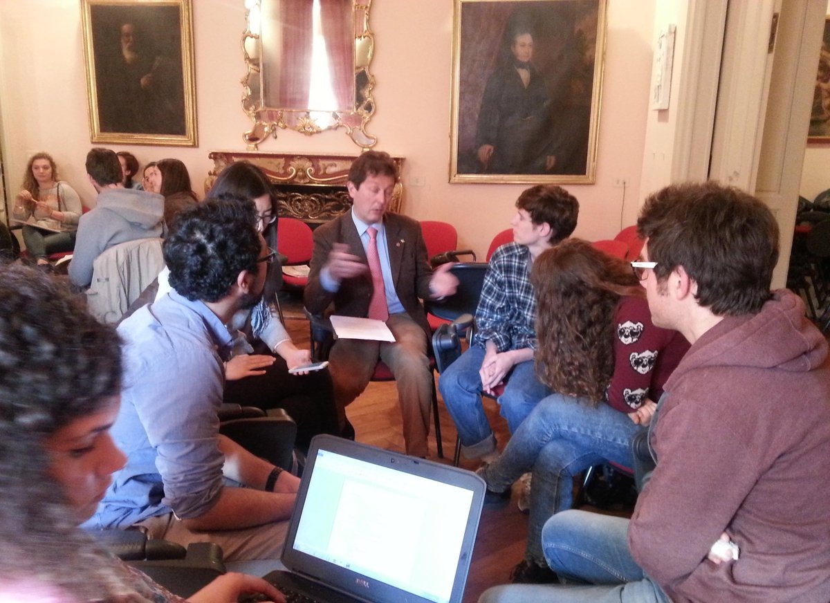 #SUFlorence @centroUNESCOFi students &amp; italians #FirenzeperBene project 4 good practices fruition monuments #Florence