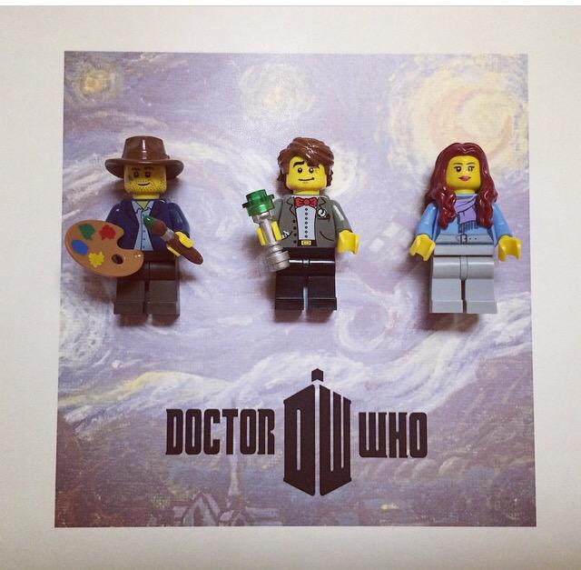 swatchdog01's tweet photo. Custom L'go My Mini frame. #DoctorWho #lego http://t.co/VFlzFIKAmW