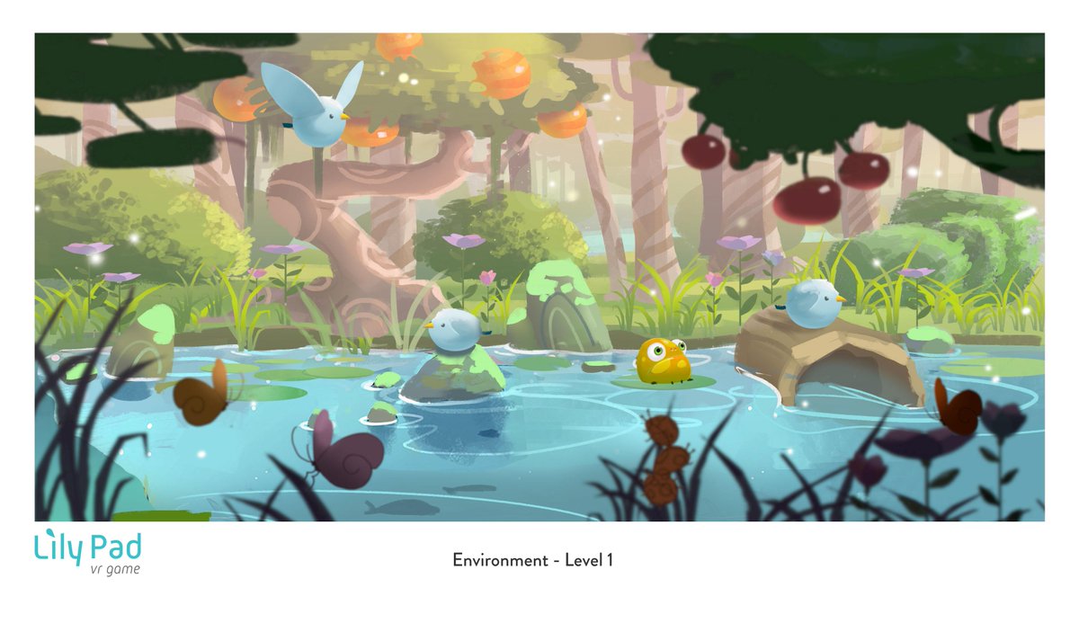 YeeSum_Hoi's tweet photo. Yay! This is what we've been doing! “@LilyPadGame: @oculus Finishing up our #VRJam Milestone 1 with @LilyPadGame. http://t.co/YrdQ6psojB”