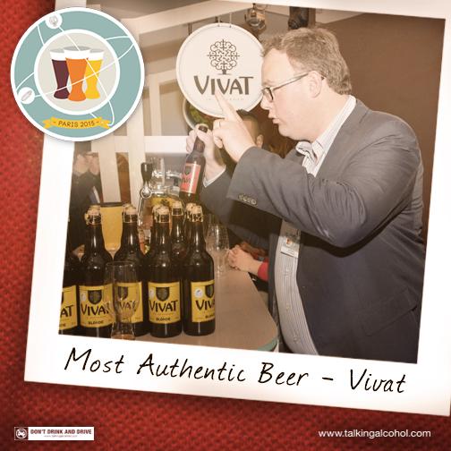 StStefanus's tweet photo. Vivat walked away with the distinction of being Most Authentic Beer at last month's @Planete_Biere Red Carpet Awards! http://t.co/gJYmeFfWMh