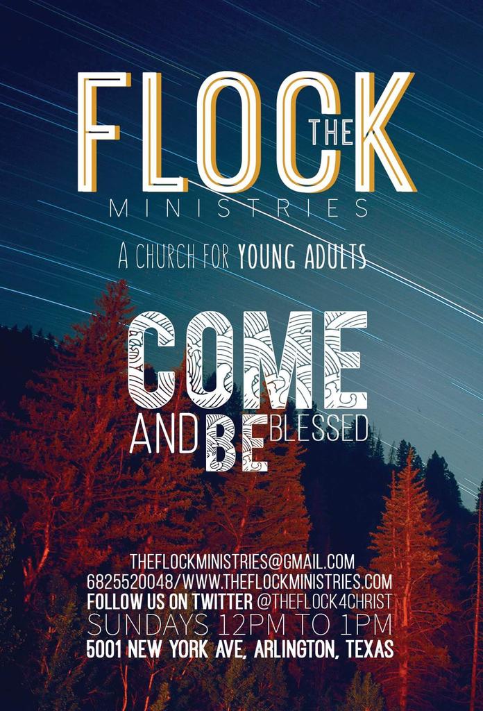 TheFlock4Christ's tweet image. The Flock meets at 12 noon,  starting from the month of MAY 2015