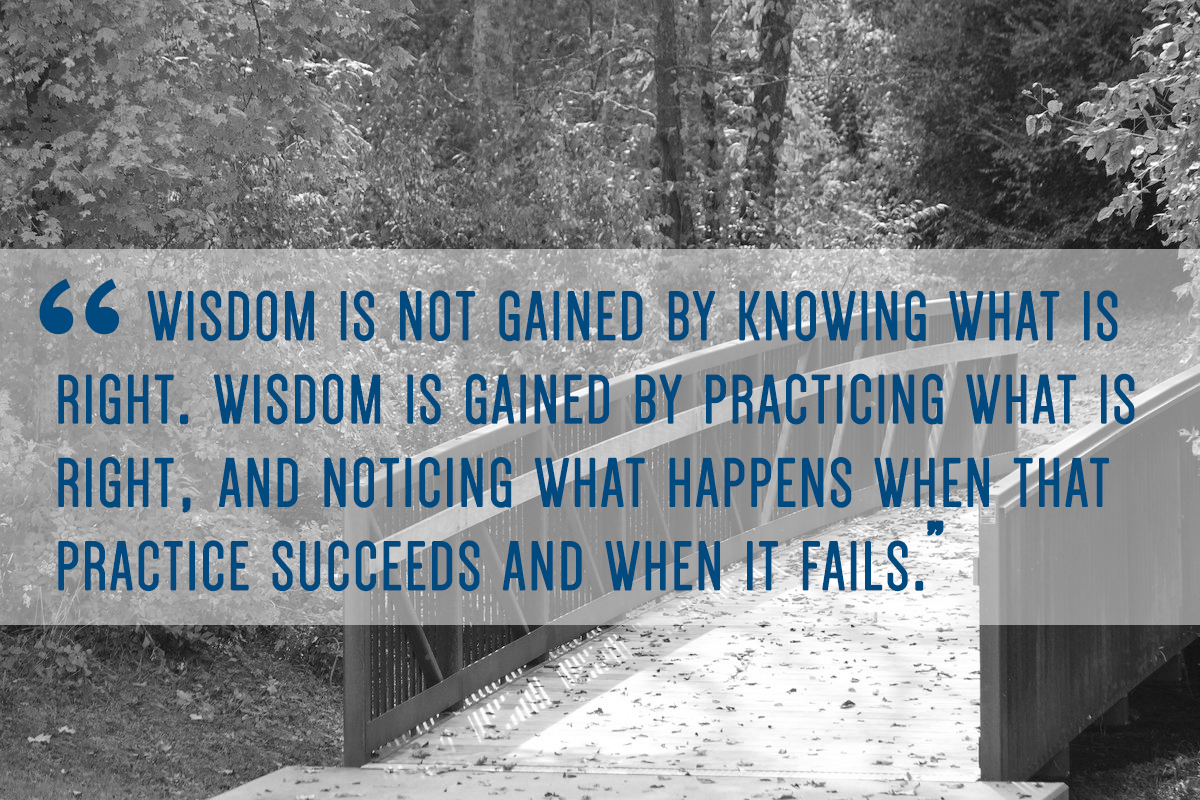 It's not always easy, but we keep practicing. #rethinkchurch #UMC #qotd